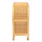 Bali & Pari Ovalet Modern Bohemian Natural Brown Rattan 2-Door Sideboard 238-13254-ZORO - alternate 8